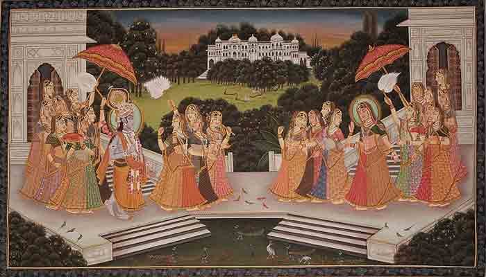 krishna meets rukmani in dwarka